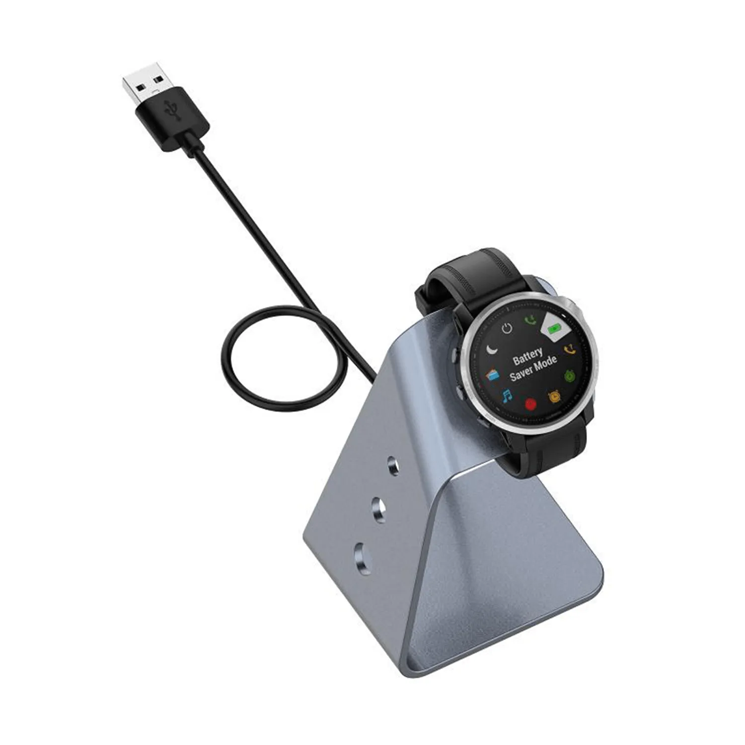 FREE Charging Dock with Stand for Garmin Smartwatches