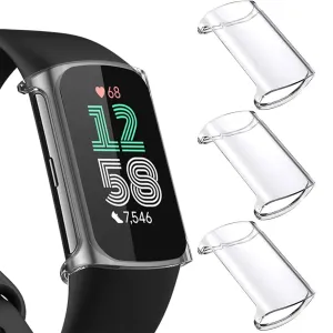 Free Protective TPU Case For Fitbit Charge 5 / Charge 6 Smartwatches