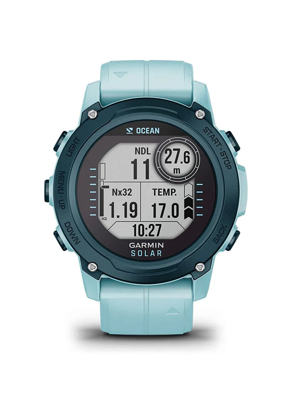 Garmin Descent G1 Solar Dive Computer Azure Ocean