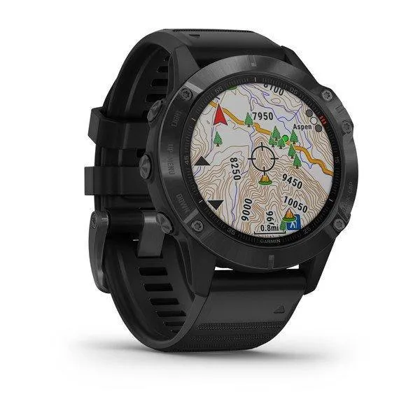 Garmin Fenix 6 Pro Editions Black with Black Band 47mm