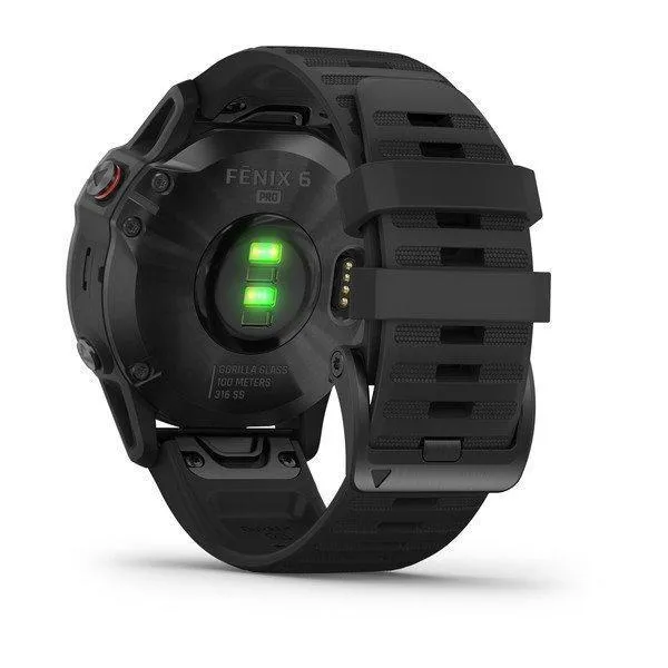 Garmin Fenix 6 Pro Editions Black with Black Band 47mm