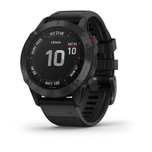 Garmin Fenix 6 Pro Editions Black with Black Band 47mm