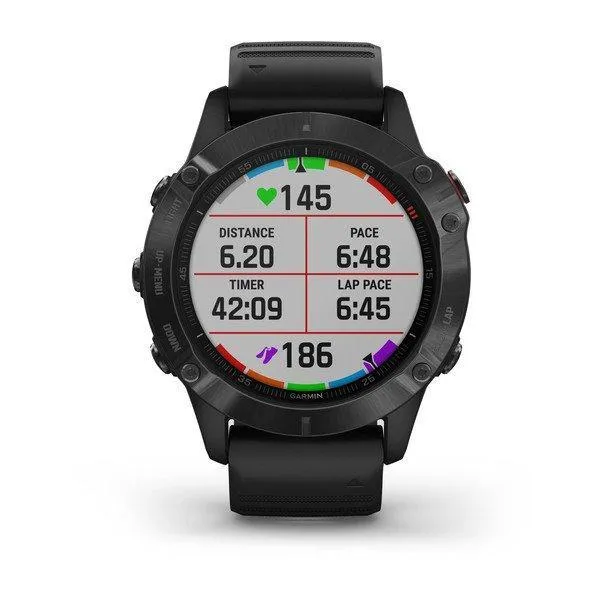 Garmin Fenix 6 Pro Editions Black with Black Band 47mm