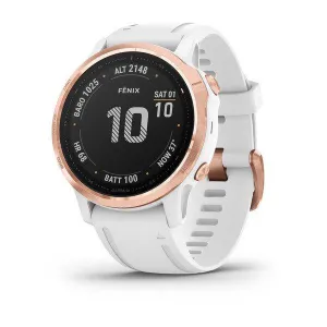 Garmin Fenix 6S Pro Rose Gold with White Band 42mm