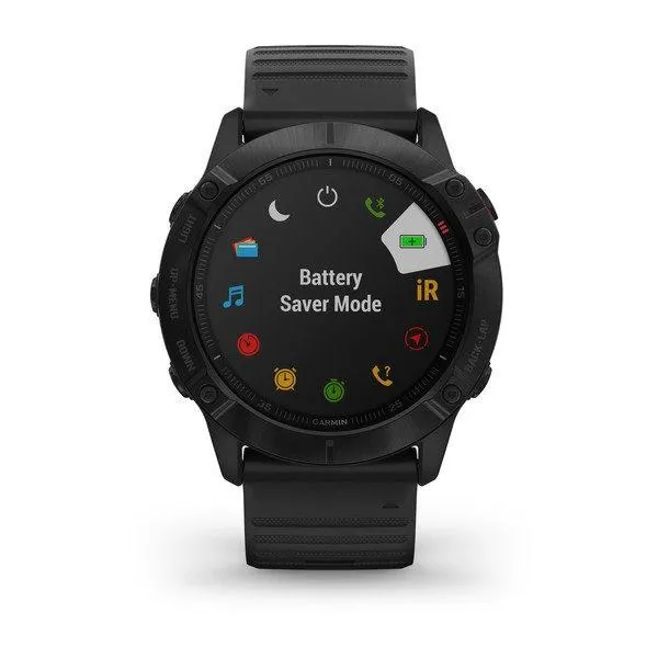 Garmin Fenix 6X Pro Black with Black Band 51mm