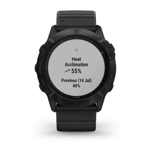 Garmin Fenix 6X Pro Black with Black Band 51mm