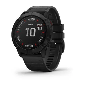 Garmin Fenix 6X Pro Black with Black Band 51mm