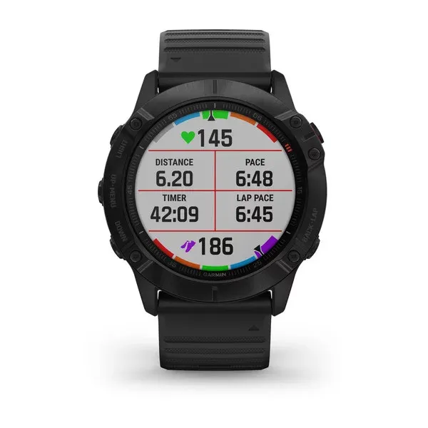 Garmin Fenix 6x Pro Black with Black Strap