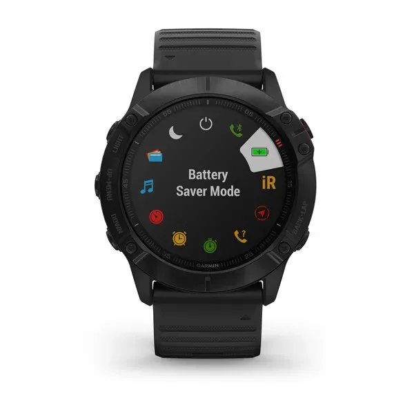 Garmin Fenix 6x Pro Black with Black Strap