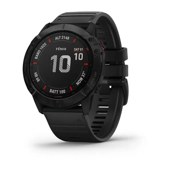 Garmin Fenix 6x Pro Black with Black Strap