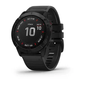Garmin Fenix 6x Pro Black with Black Strap
