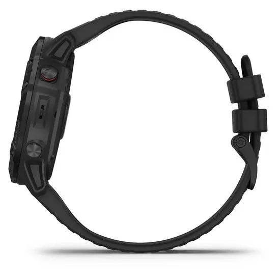 Garmin fenix 6X Pro GPS Golf Watch 51mm Black with Black Band (010-02157-00)