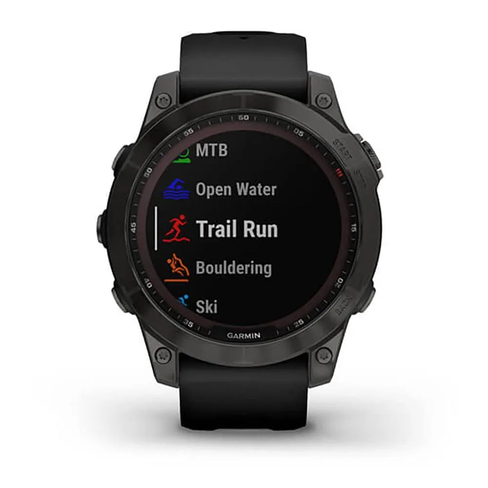 Garmin Fenix 7 Sapphire Solar 47 mm, Slate Grey/Black (010-02540-21)