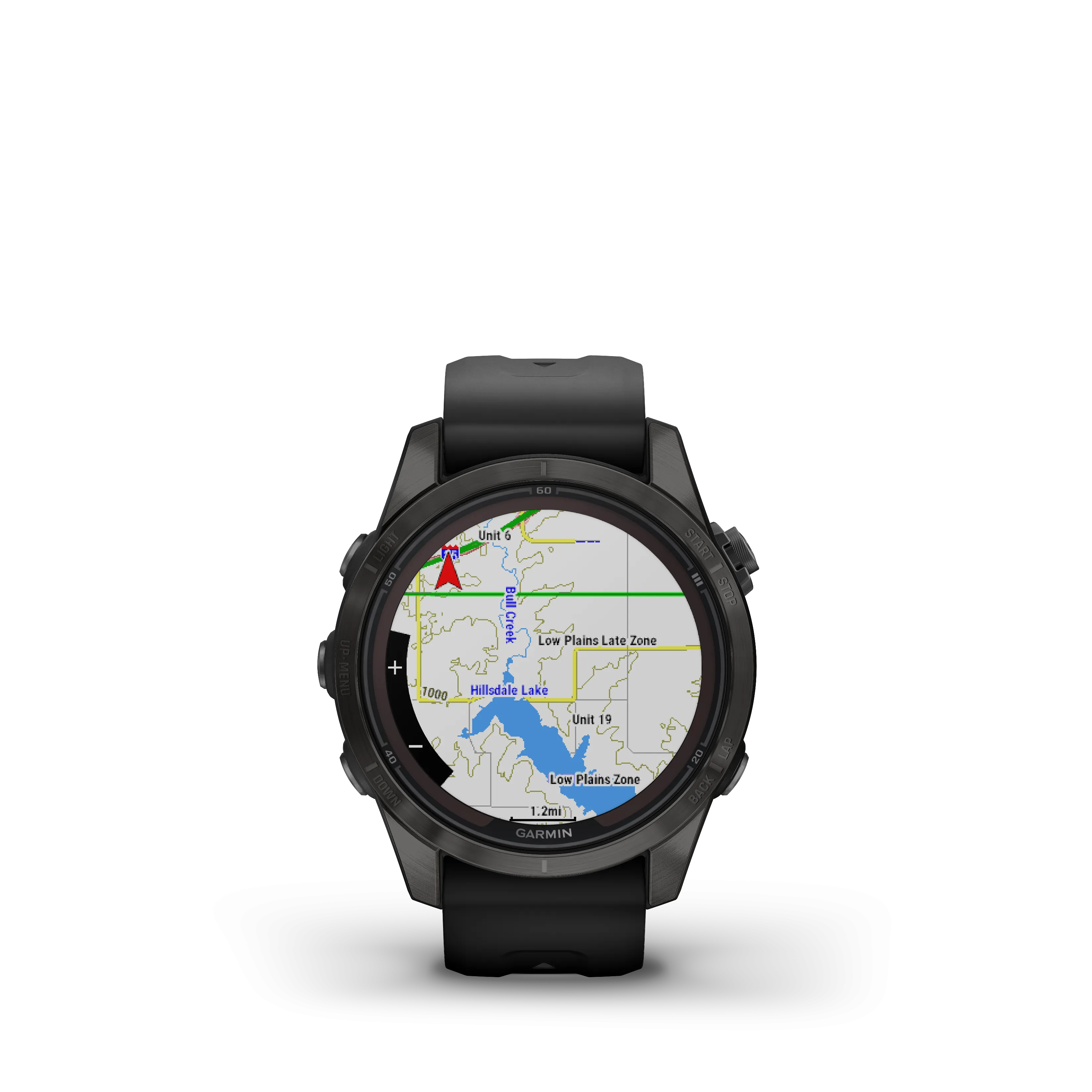 Garmin Fenix 7S Pro Sapphire Solar Carbon Grey Titanium Watch