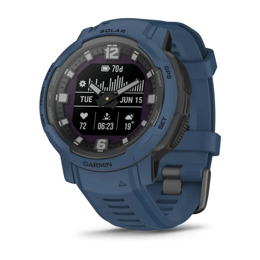 Garmin  Instinct Crossover Solar Tidal Blue 010-02730-02