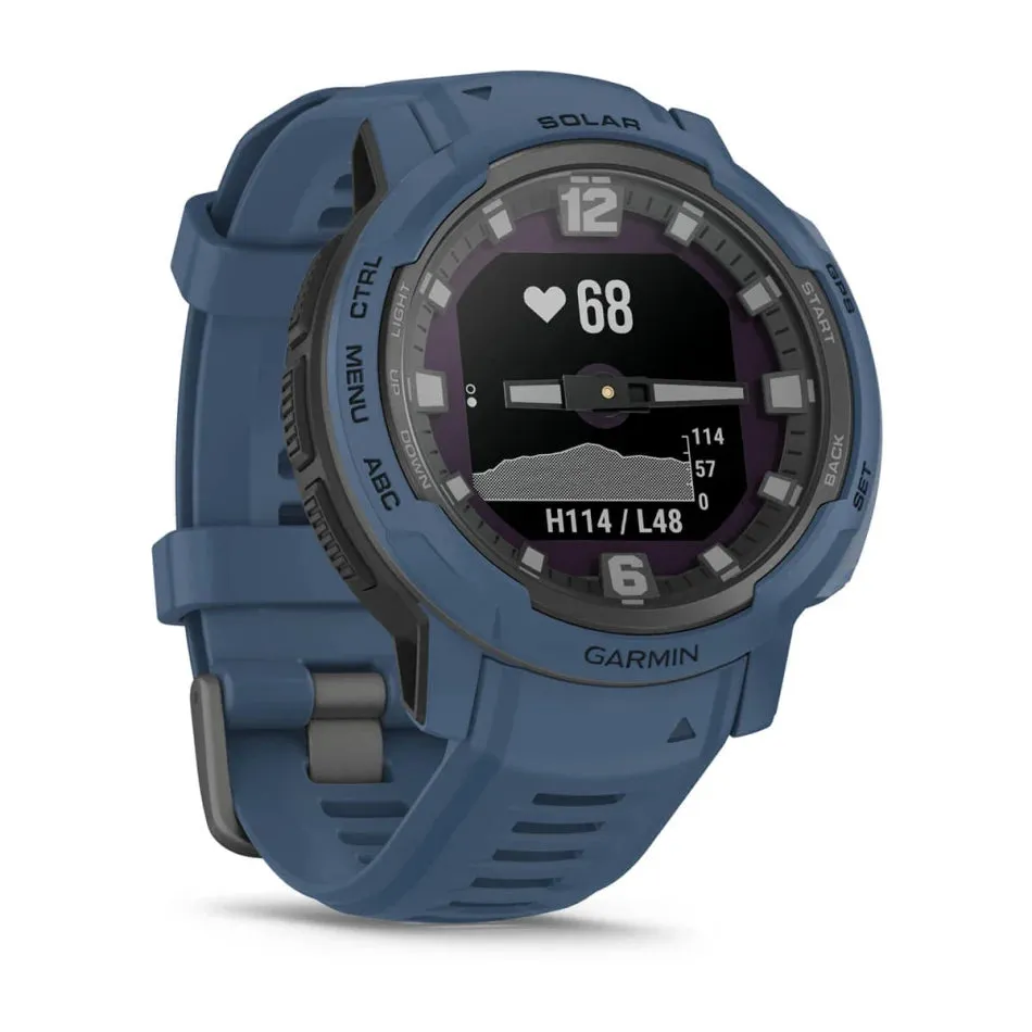 Garmin  Instinct Crossover Solar Tidal Blue 010-02730-02
