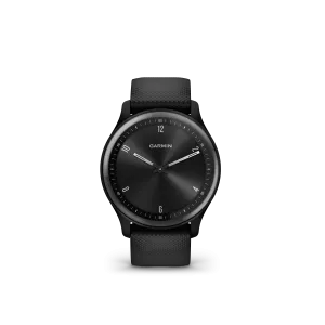 Garmin Vivomove Sport Black Smart Watch With Silicone Band