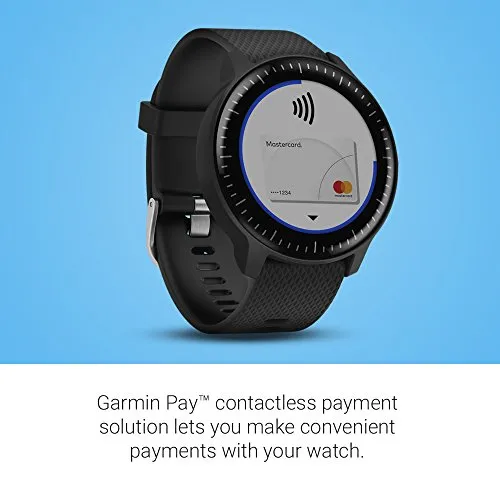 Garmin Vívoactive 3 Music, Gps Smartwatch with Music Storage and Built-In Sports Apps, Black