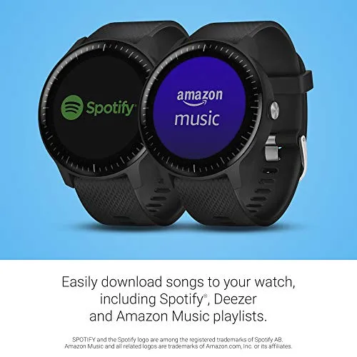 Garmin Vívoactive 3 Music, Gps Smartwatch with Music Storage and Built-In Sports Apps, Black