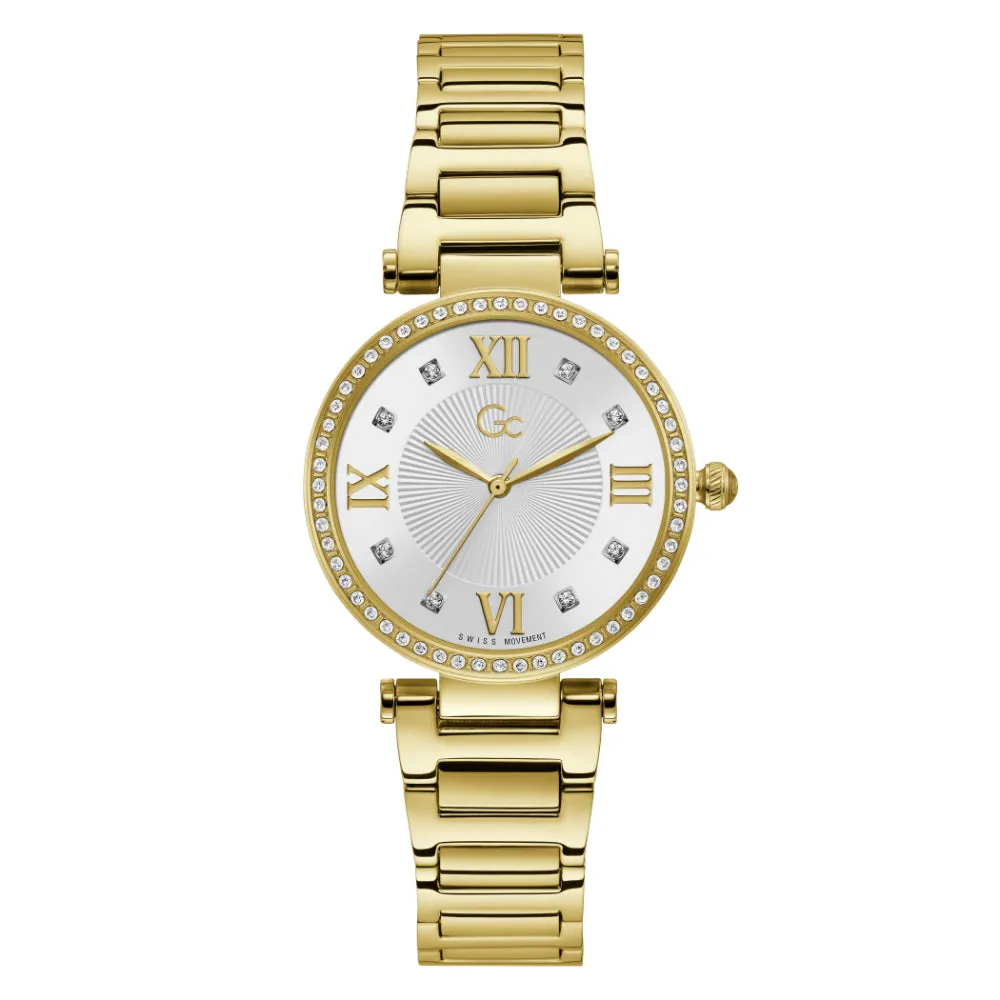 Gc LadyCrystal Sport Chic Collection Ladies Watch
