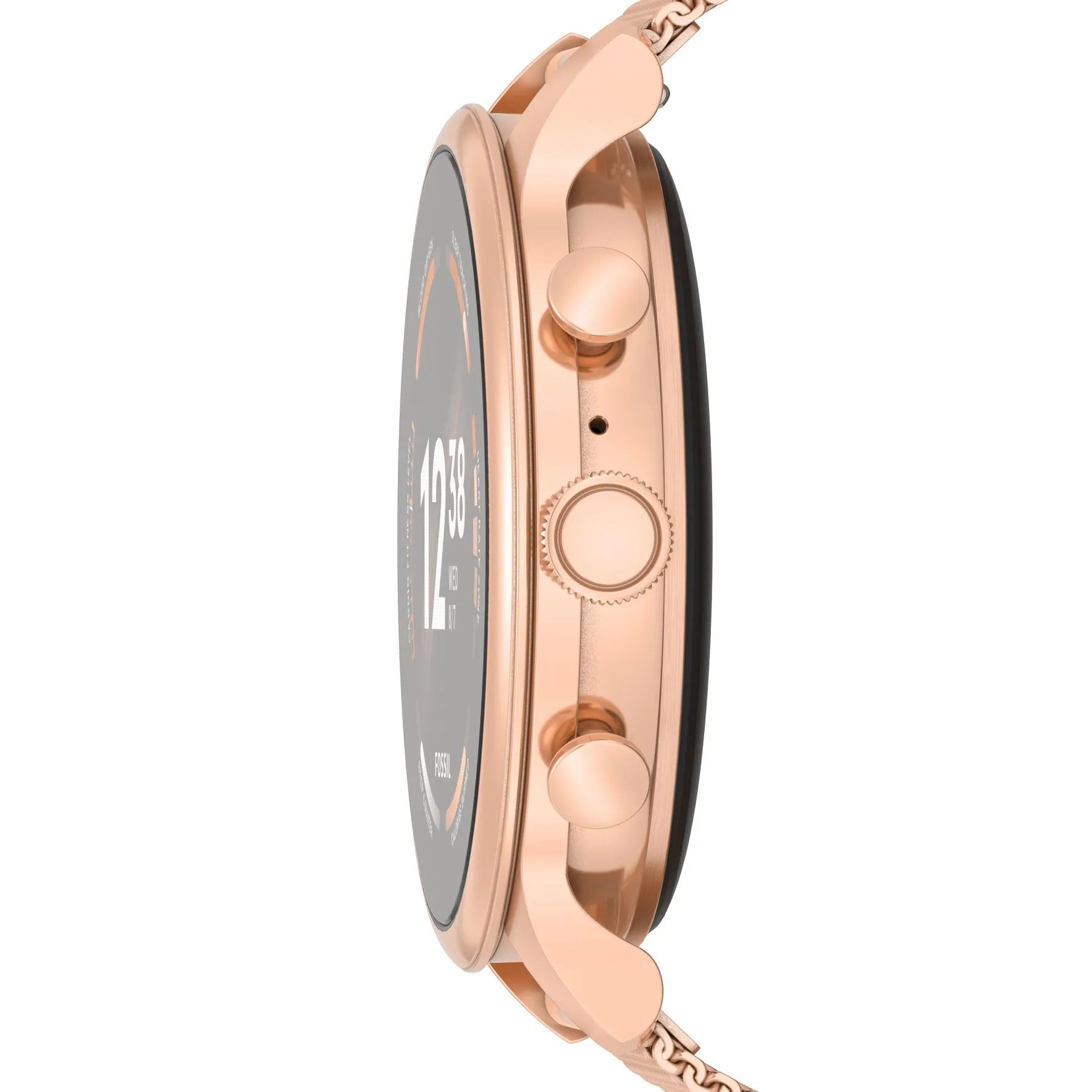 Gen 6 Smartwatch Rose Gold-Tone Stainless Steel Mesh