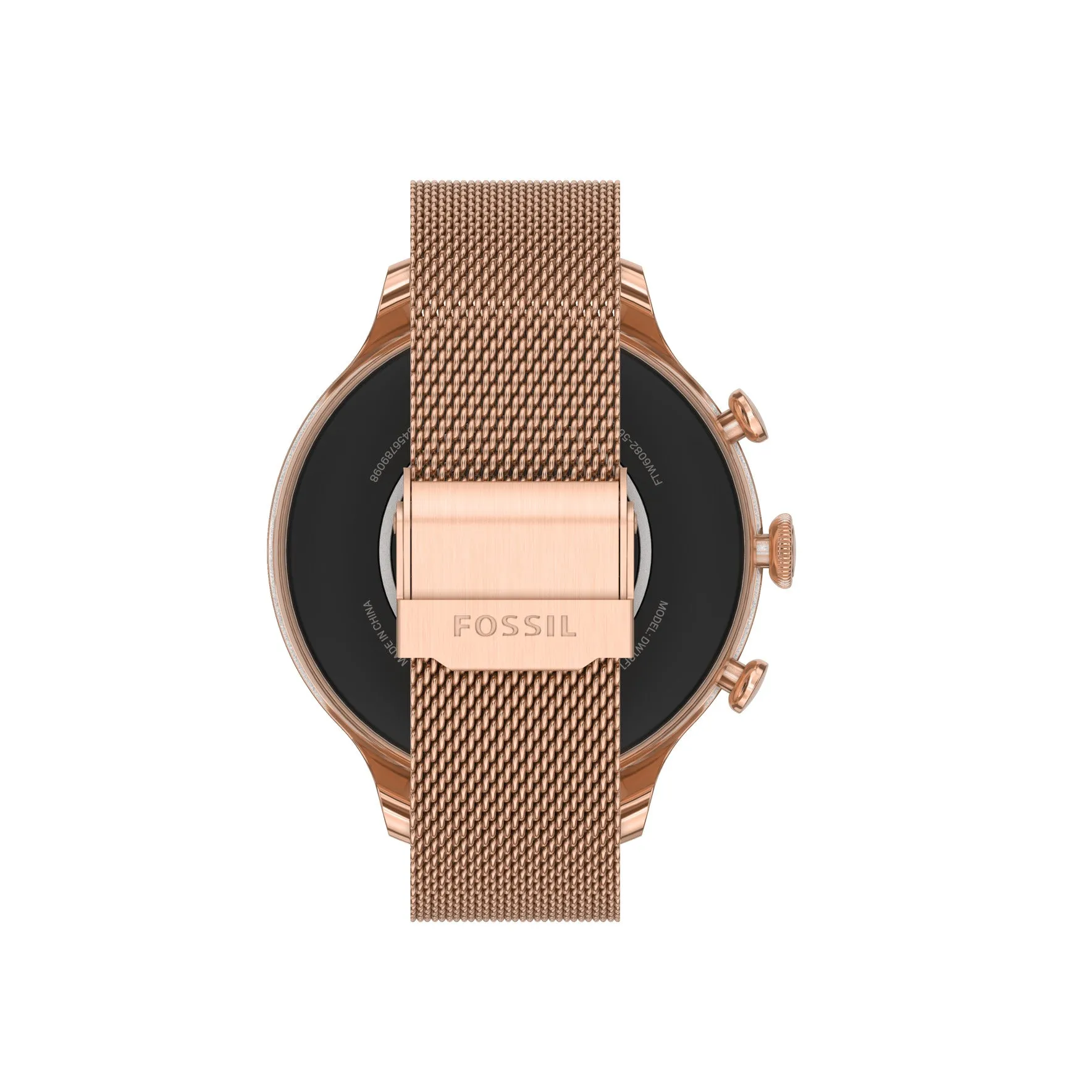 Gen 6 Smartwatch Rose Gold-Tone Stainless Steel Mesh