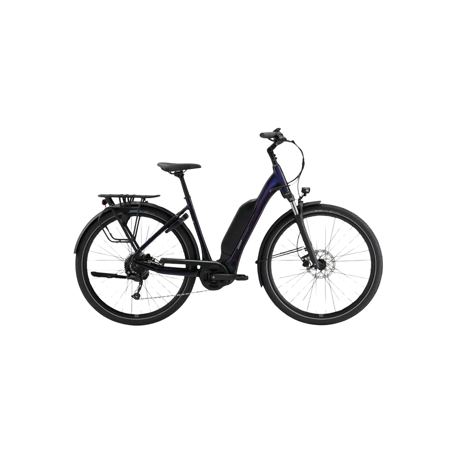Giant EXPRESSION E  E-Bike - Black Currant