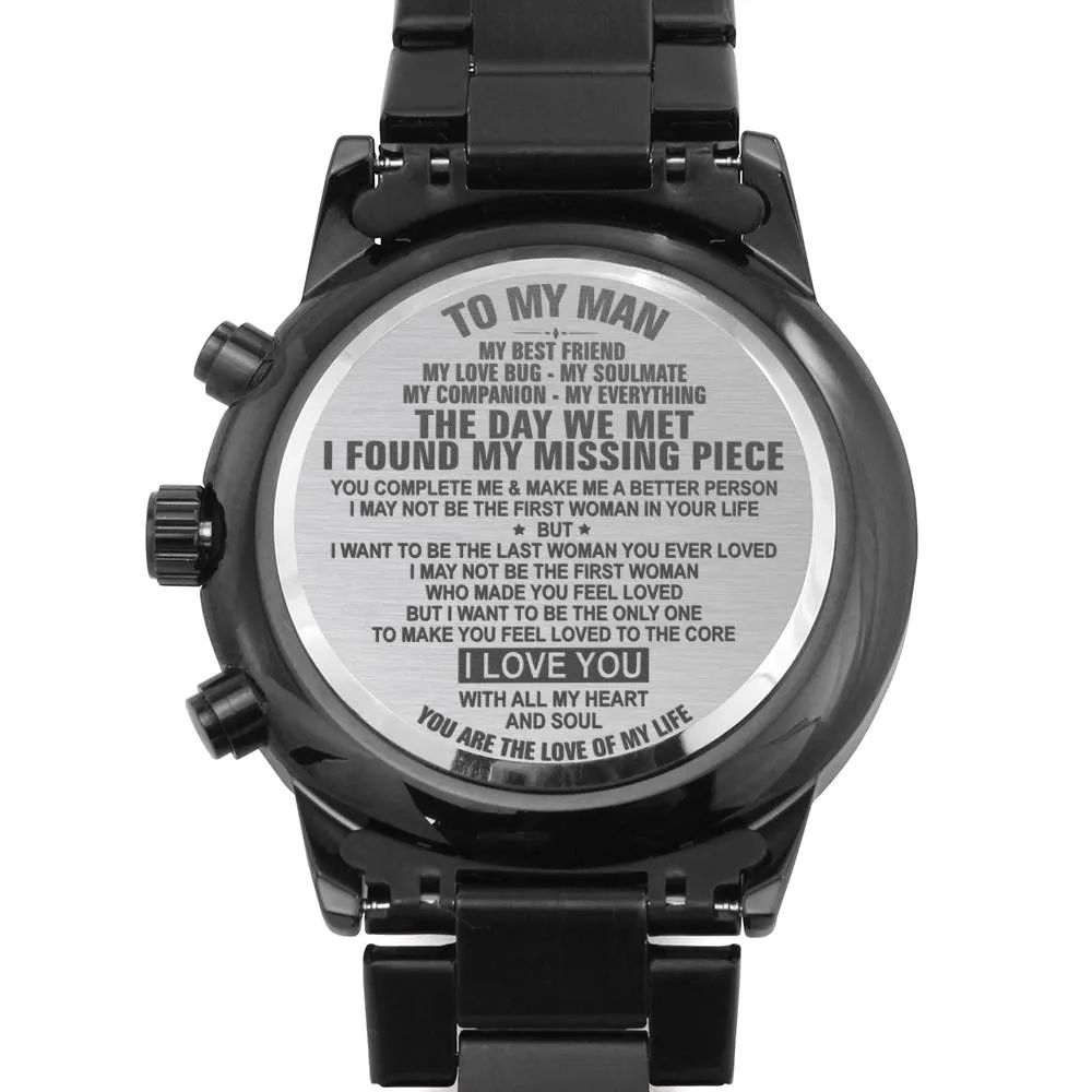 Gift For Him - Engraved Watch - My Best Friend