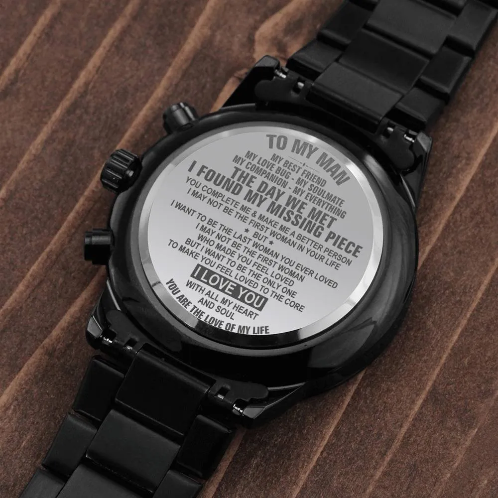 Gift For Him - Engraved Watch - My Best Friend