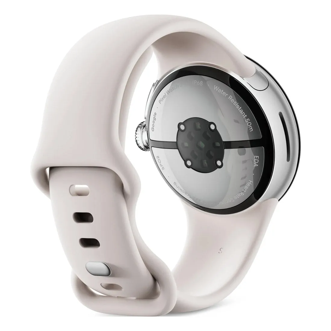 Google Pixel Watch 2 LTE with Porcelain Active Band - Silver ( Open Never Used )