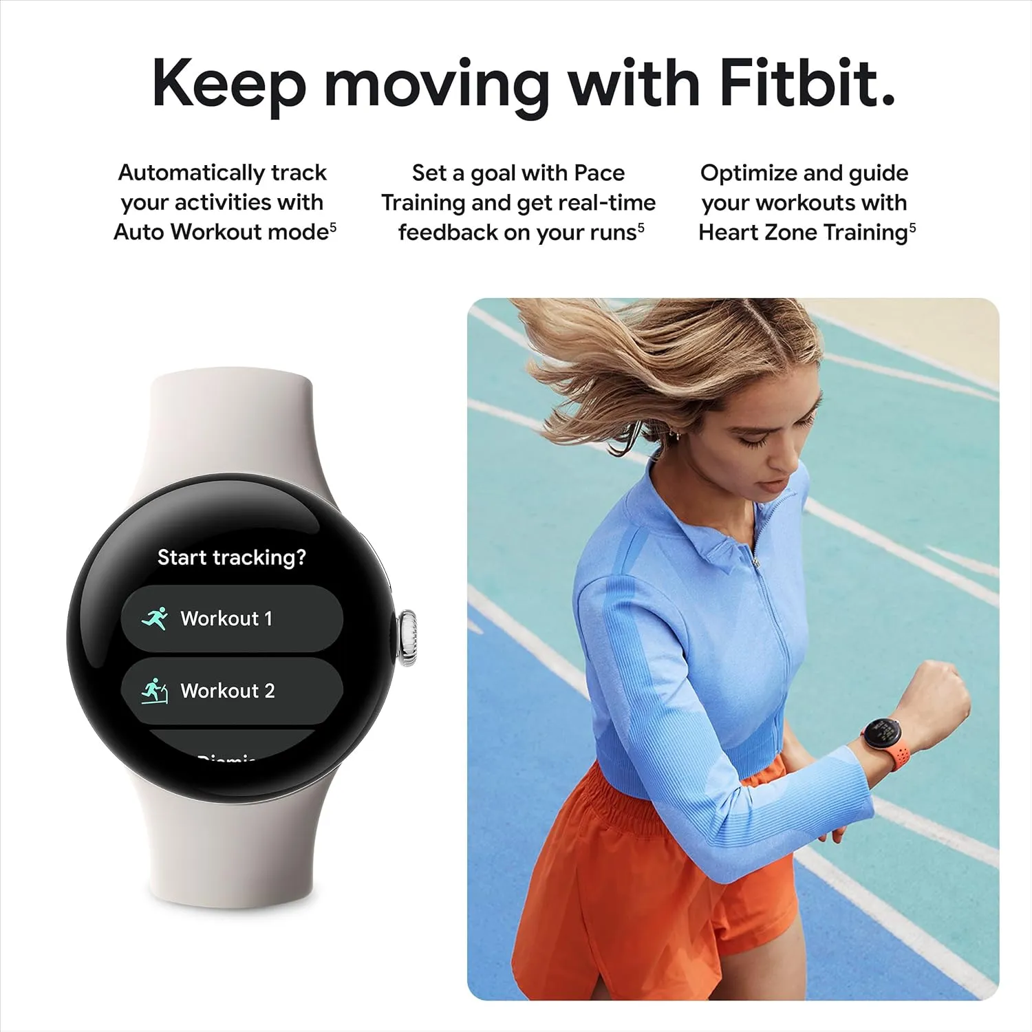 Google Pixel Watch 2 (Previous Model) with the Best of Fitbit - Heart Rate Tracking, Stress Management, Safety Features - Android Smartwatch - Champagne Gold Aluminum Case - Hazel Active Band - Wi-Fi