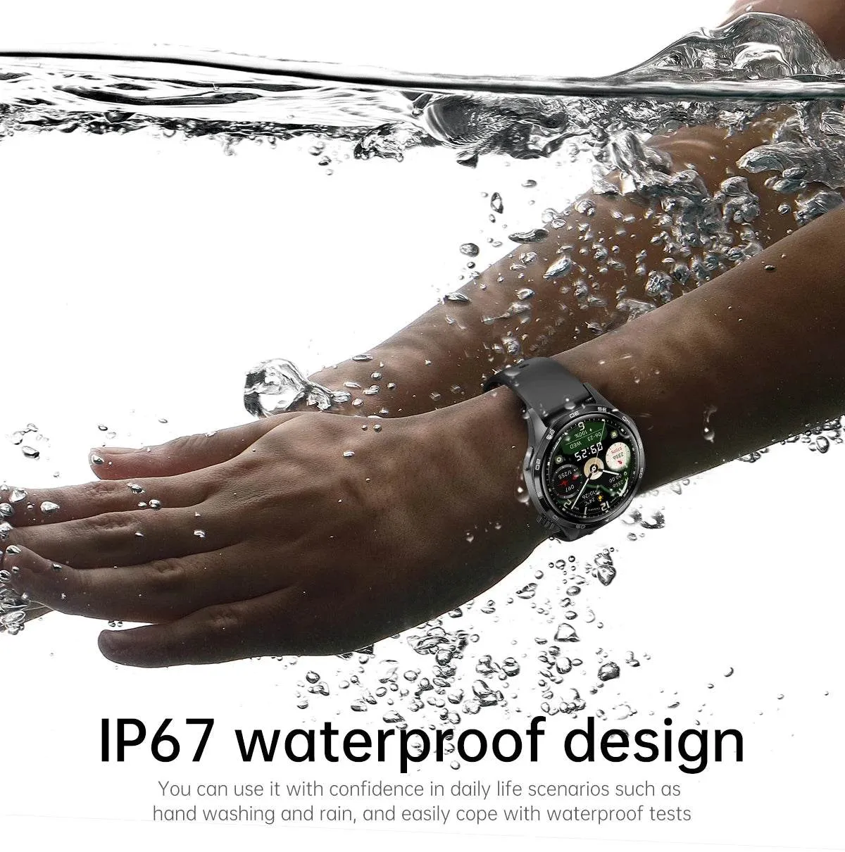 GT5 PRO Smart Watch Men Watch 5 Pro AMOLED HD Screen Bluetooth Call GPS Trajectory NFC Heart Rate Compass SmartWatches New