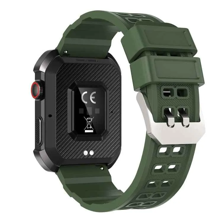 HAMTOD NX3 Pro 1.83 inch Rugged Smart Watch, Support Bluetooth Call / Sleep / Heart Rate / Blood Oxygen / Blood Pressure Monitoring(Green)