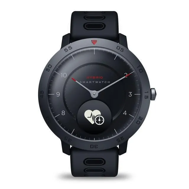 Heart Rate Blood Pressure Monitor Hybrid Smart Watch