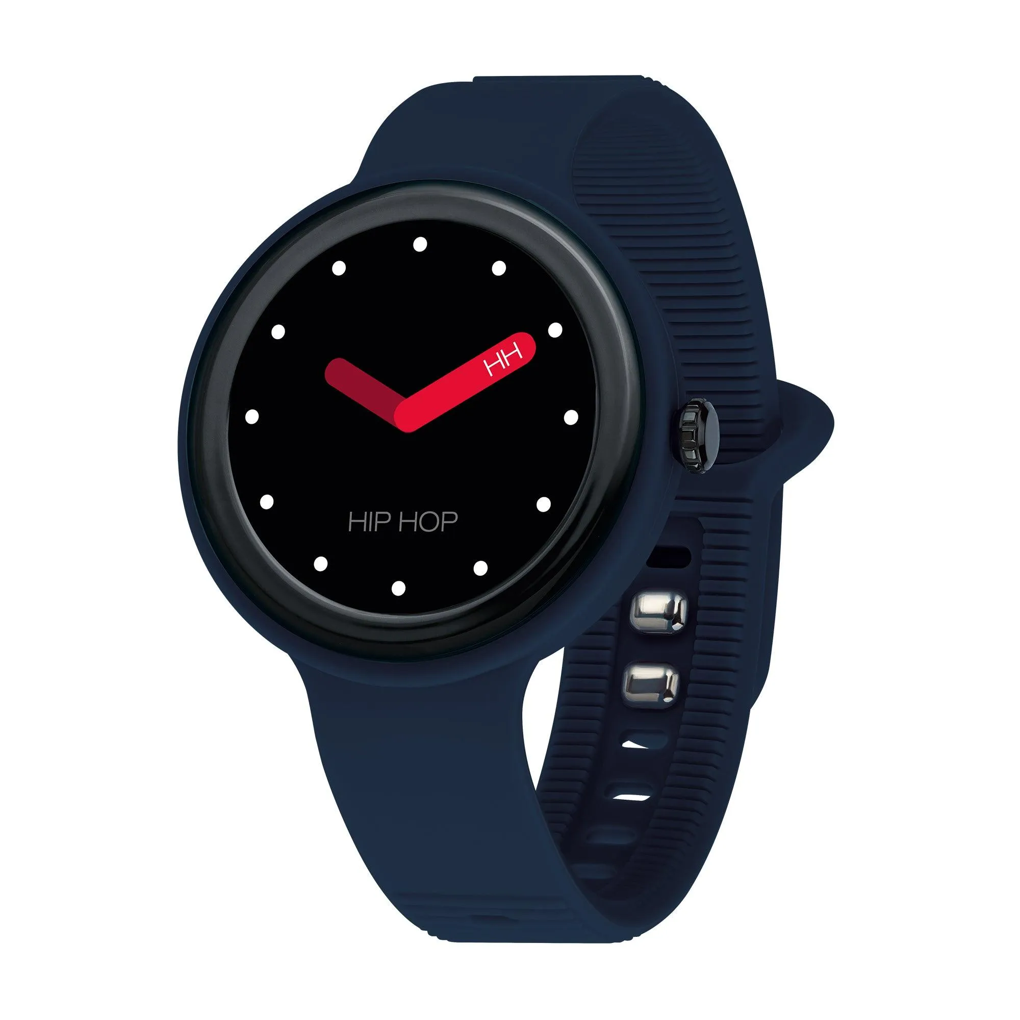 Hip hop smartwatch navy blue 41mm hwu1204 watch