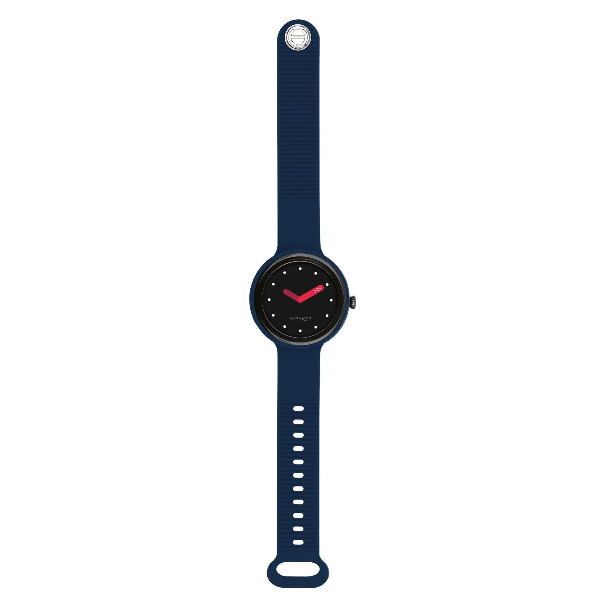 Hip hop smartwatch navy blue 41mm hwu1204 watch