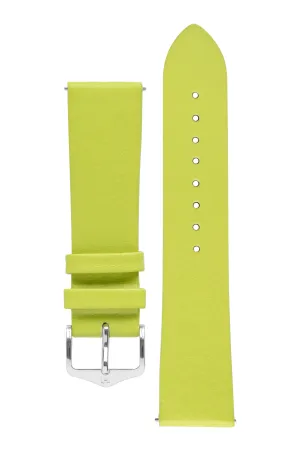 Hirsch VIAZZA Ladies Leather Quick-Release Watch Strap in GREEN