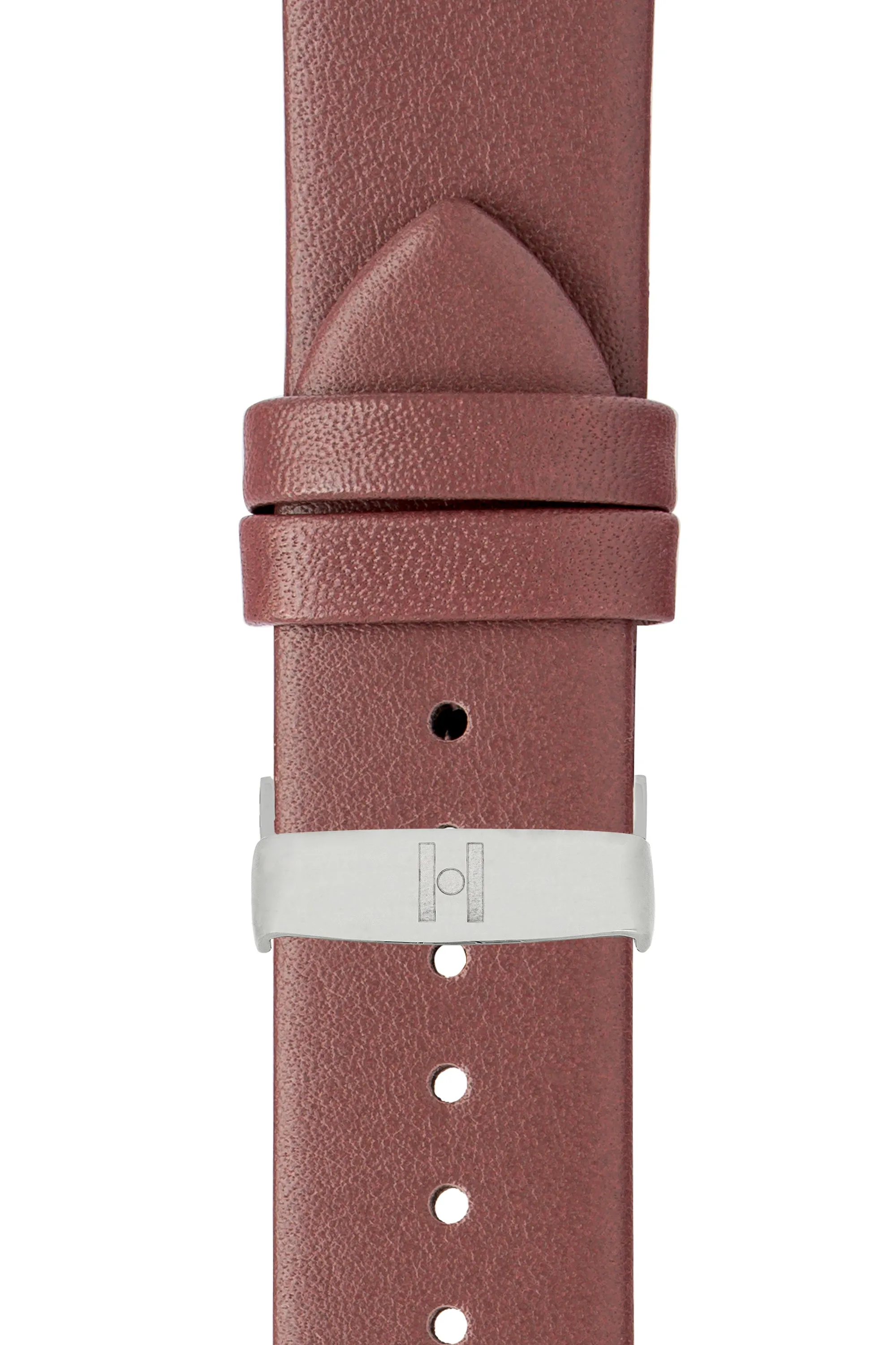 Hirsch VIAZZA Ladies Leather Quick-Release Watch Strap in TAUPE