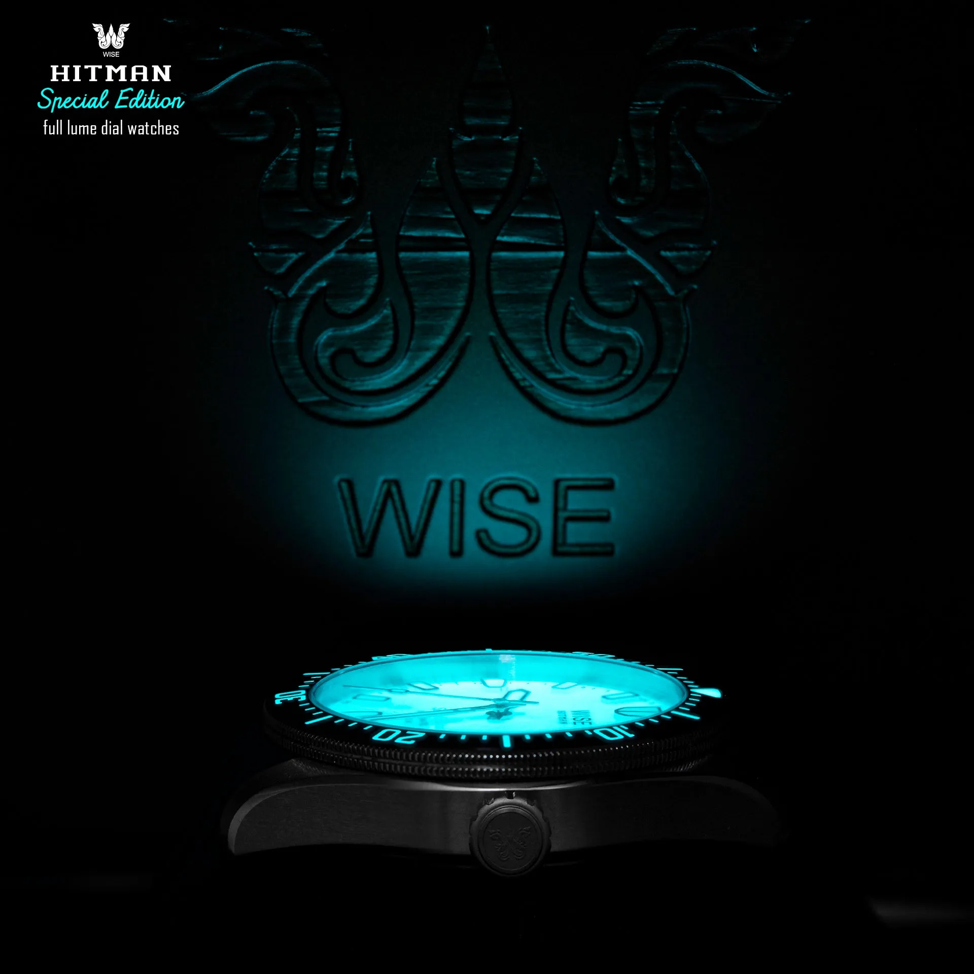 HITMAN HIT66 Full Lume Special Edition (Hitman FKM rubber)