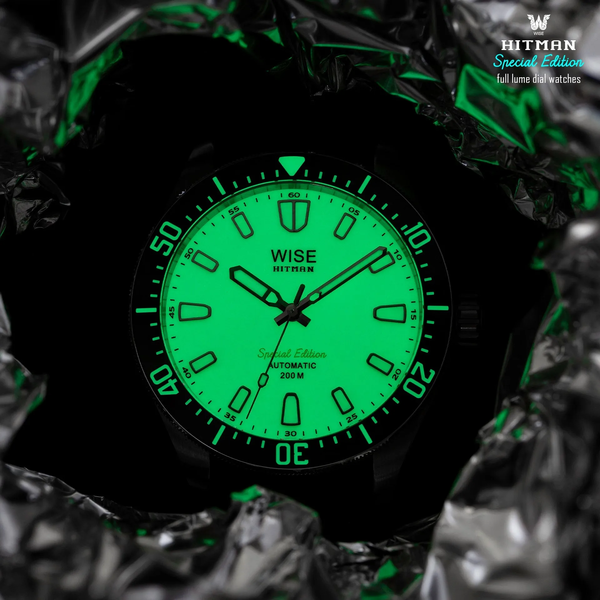 HITMAN HIT66 Full Lume Special Edition (Paisan FKM rubber)