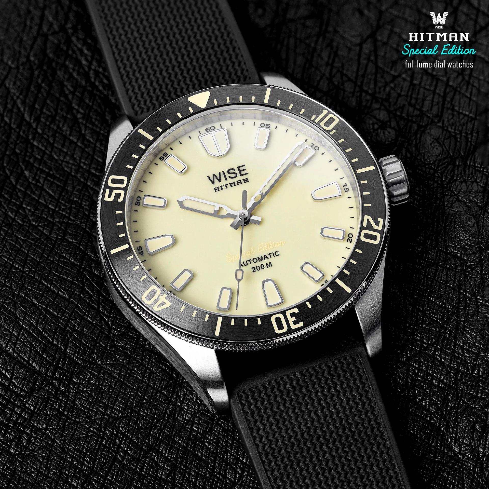 HITMAN HIT66 Full Lume Special Edition (Paisan FKM rubber)