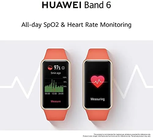 HUAWEI Band 6 Fitness Tracker Smartwatch - Black