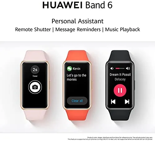 HUAWEI Band 6 Fitness Tracker Smartwatch - Black