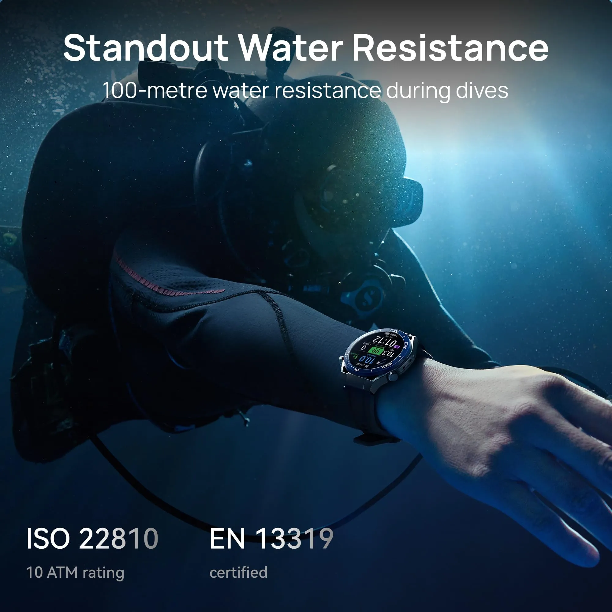 HUAWEI WATCH Ultimate Smartwatches, Zirconium-based Liquid Metal, ECG Analysis, Golf Course Mode, Offline contour maps, 100-metre water resistance, Two-week battery life, GPS, FreeBuds Pro 3, Green