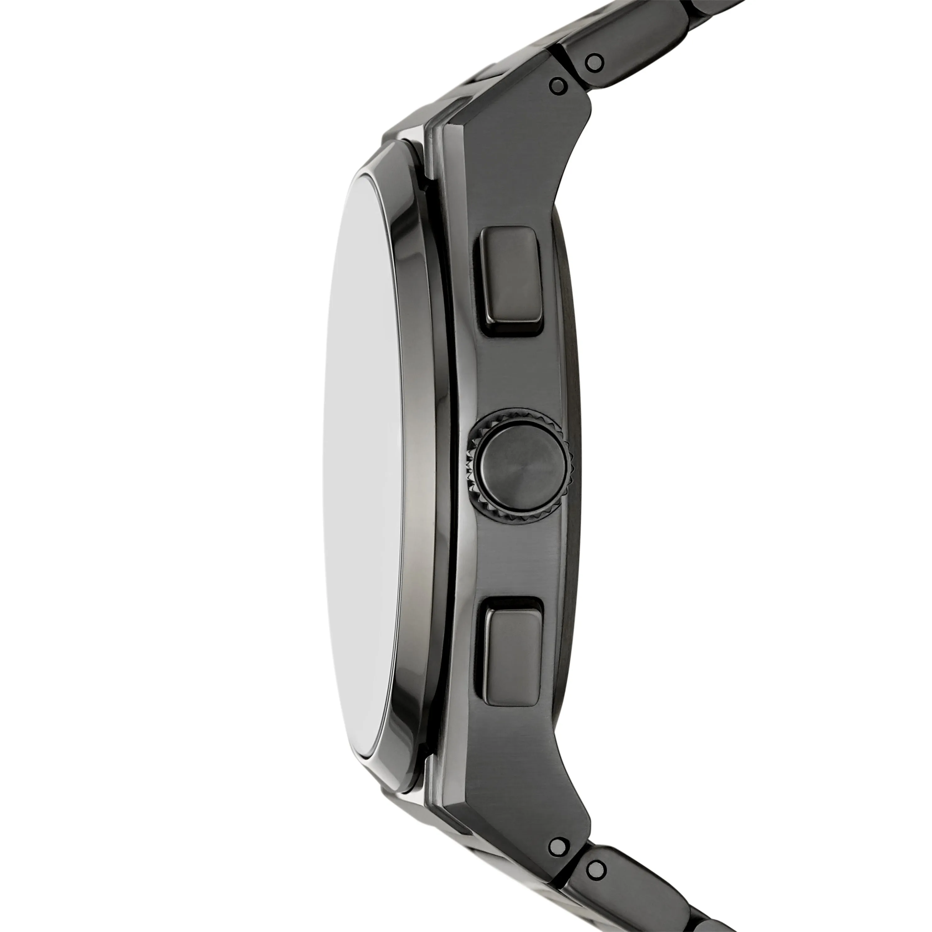 Hybrid Smartwatch HR Everett Smoke Stainless Steel