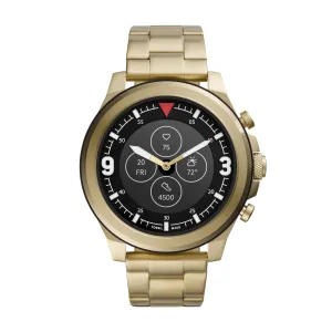 Hybrid Smartwatch HR Latitude Gold-Tone Stainless Steel