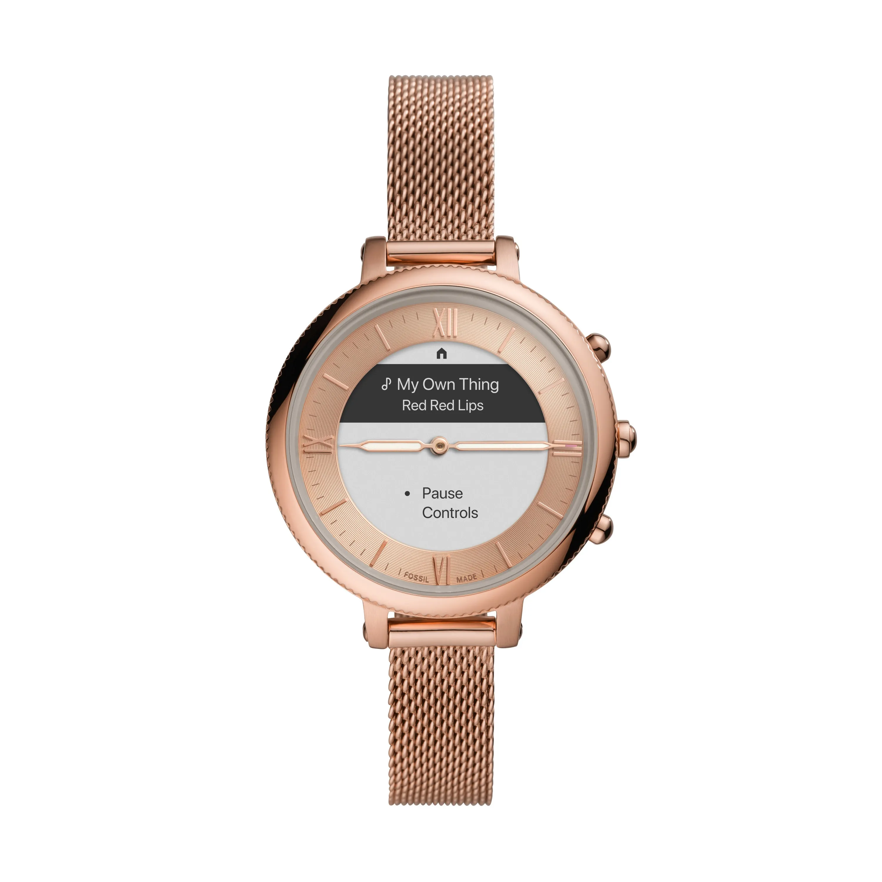 Hybrid Smartwatch HR Monroe Rose Gold-Tone Stainless Steel