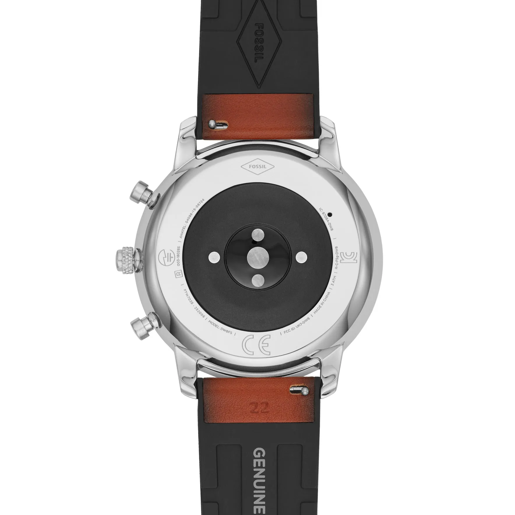 Hybrid Smartwatch HR Neutra Brown Leather