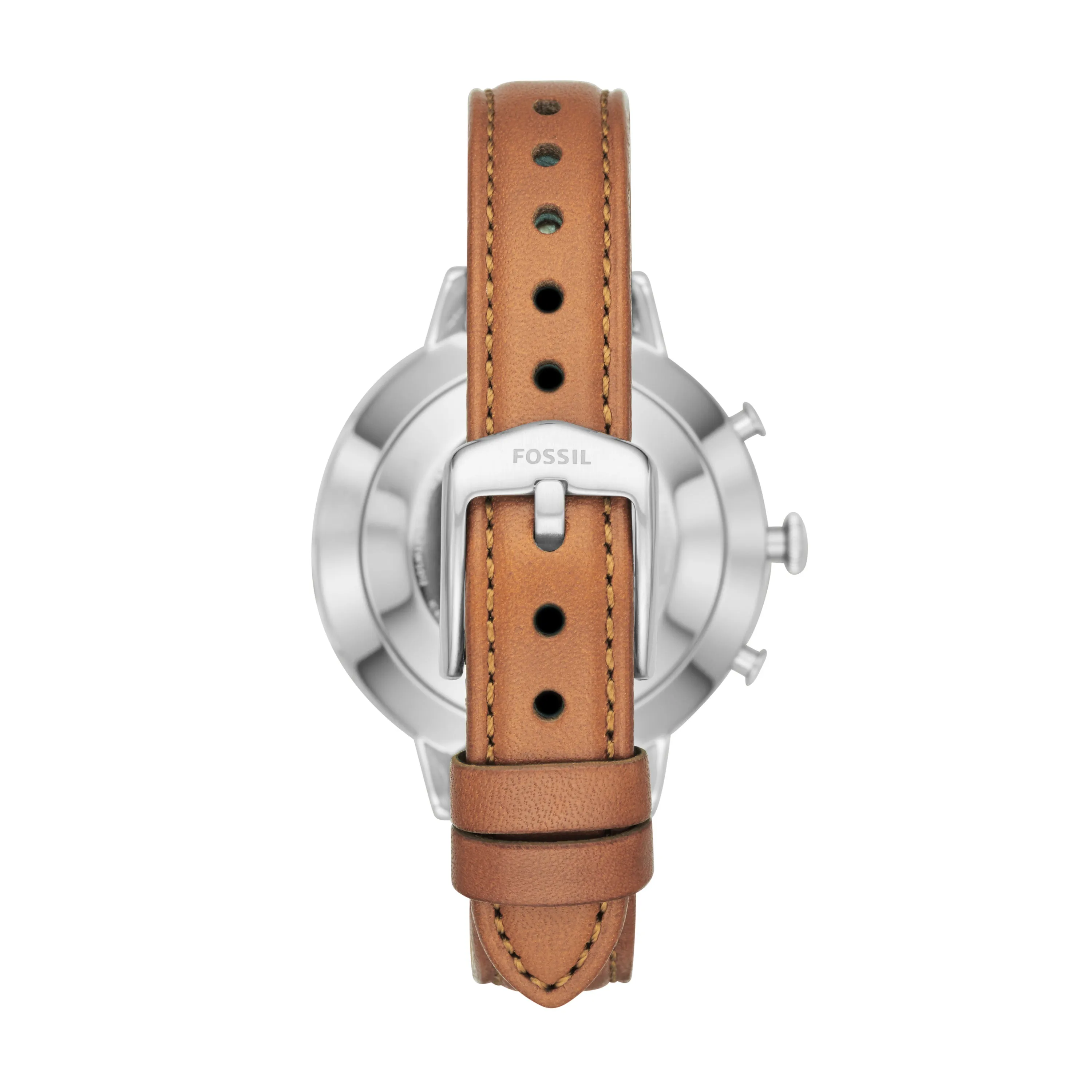 Hybrid Smartwatch Jacqueline Luggage Leather