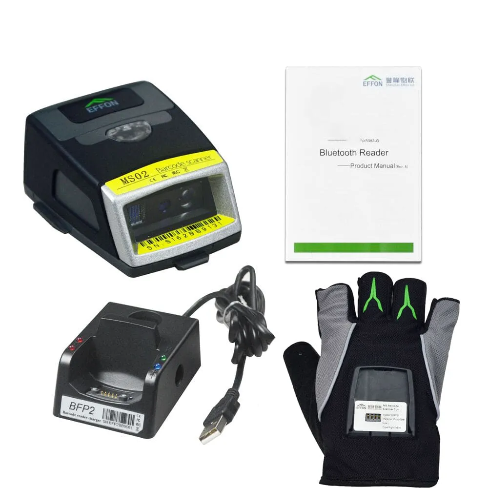 Industry 2D Glove Barcode Scanner MS02